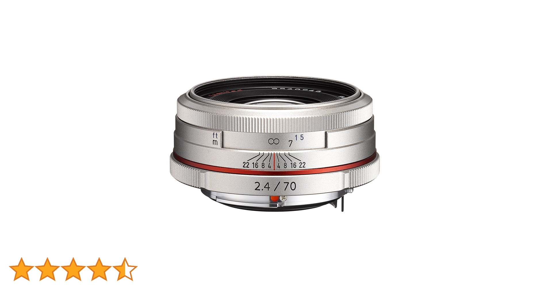 Amazon | HD PENTAX-DA 70mmF2.4 Limited シルバー 中望遠単焦点レンズ